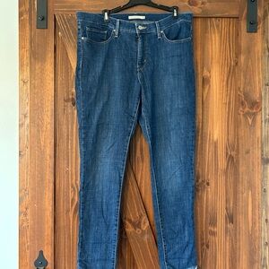 Levi's Slim Blue Jeans Classic Denim